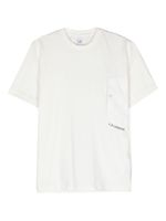 C.P. Company Kids t-shirt en coton à poche poitrine - Blanc