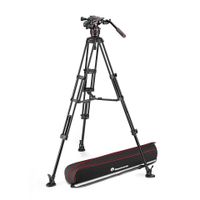 Manfrotto MVK608TWINMA Alu Twin Leg MS tripod + Nitrotech 608 Video Head
