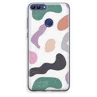 Memphis Shapes: Huawei P Smart (2018) Transparant Hoesje