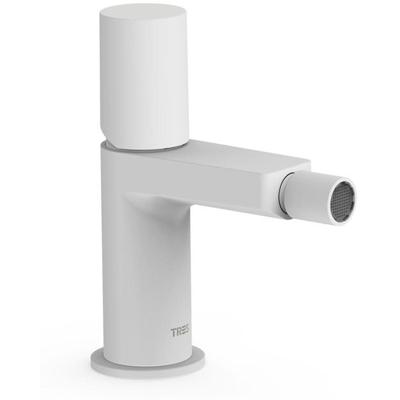 Bidetkraan Tres Project | Opbouw | Mengkraan | 1-knop | Rond | Wit mat