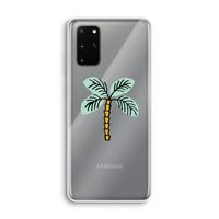 Palmboom: Samsung Galaxy S20 Plus Transparant Hoesje