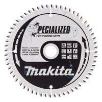 Makita Accessoires Invalcirkelzaagblad gemelamineerd | Specialized 165x20x2,0 60T 5g - B-56786