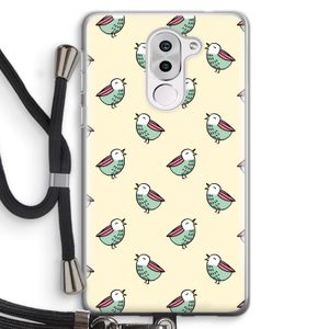 Vogeltjes: Honor 6X Transparant Hoesje met koord