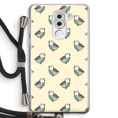 Vogeltjes: Honor 6X Transparant Hoesje met koord