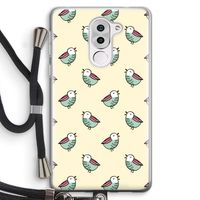 Vogeltjes: Honor 6X Transparant Hoesje met koord