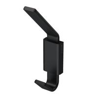 Handdoekhaak Geesa Frame | Dubbel haaks | Zwart