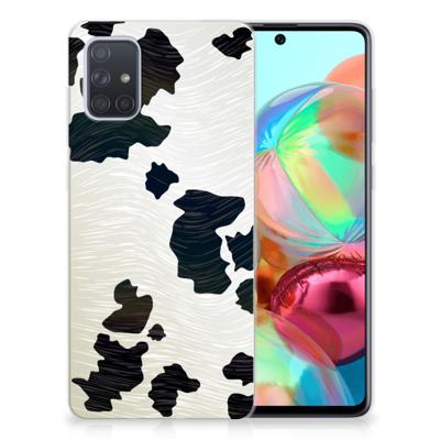 Samsung Galaxy A71 | TPU Hoesje | Koeienvlekken