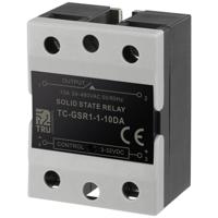 TRU COMPONENTS Halfgeleiderrelais TC-GSR-1-10DA 10 A Schakelspanning (max.): 480 V/AC DC-circuit 1 stuk(s)