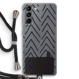 Marrakech Arrows: Samsung Galaxy S21 Transparant Hoesje met koord