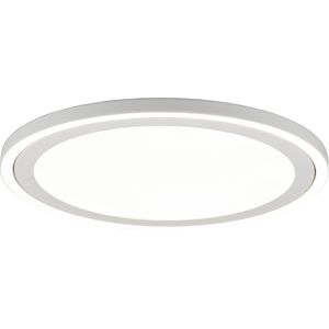 LED Plafondlamp - Plafondverlichting - Trion Coman - 29W - Natuurlijk Wit 4000K - Rond - Mat Wit - Kunststof