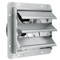 VEVOR 359 mm 1400 RPM 994 CFM Aluminium Wandgemonteerde Afzuigventilator met AC-motor, Ventilatie en Koeling voor Kassen, Garages, Schuren, Winkels