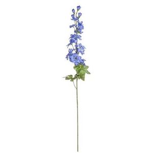 Kunstbloem Delphinium - blauw - 72 cm - Leen Bakker