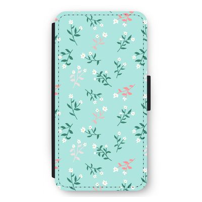 Small white flowers: iPhone 11 Pro Max Flip Hoesje