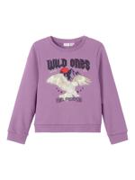 Name it winter sweater meisjes - paars - NkfPnawild
