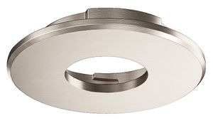 LED afdekring rvs-kleurig rond voor LED inbouwspot 2090 of 3090