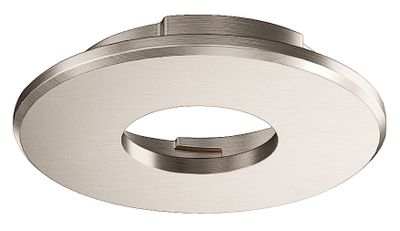 LED afdekring rvs-kleurig rond voor LED inbouwspot 2090 of 3090