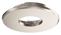 LED afdekring rvs-kleurig rond voor LED inbouwspot 2090 of 3090