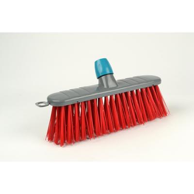 Linea Straatbezem 32cm kunststof rood