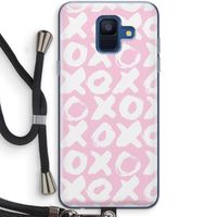 XOXO: Samsung Galaxy A6 (2018) Transparant Hoesje met koord