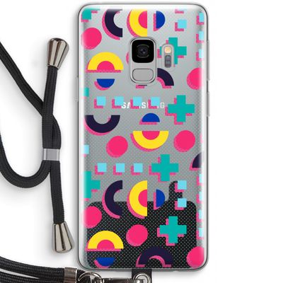 8-bit N°2: Samsung Galaxy S9 Transparant Hoesje met koord