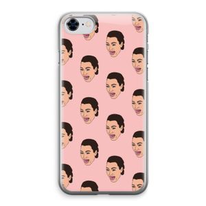 Ugly Cry Call: iPhone 8 Transparant Hoesje