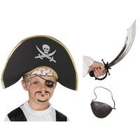Piraat accessoires verkleedset voor kinderen