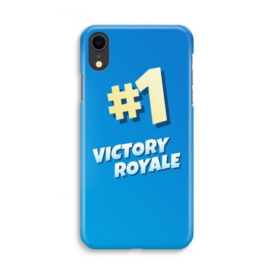 Victory Royale: iPhone XR Volledig Geprint Hoesje