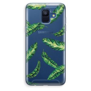 Lange bladeren: Samsung Galaxy A6 (2018) Transparant Hoesje