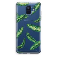 Lange bladeren: Samsung Galaxy A6 (2018) Transparant Hoesje