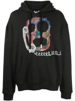 Haculla hoodie à imprimé graphique - Noir