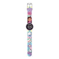 Accutime gabby's dollhouse led horloge rond