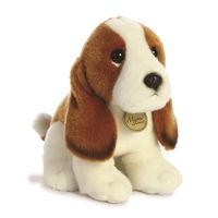 Pluche dieren knuffels beagle hond van 28 cm   - - thumbnail