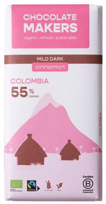 Chocolatemakers pure joy 55% puur m kaneel bio