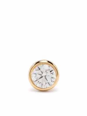 Courbet puce d'oreille Origine en or recyclé 18ct pavée de diamants de synthèse