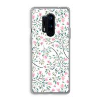 Sierlijke bloemen: OnePlus 8 Pro Transparant Hoesje