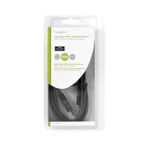 High Speed HDMI-Kabel met Ethernet | HDMI-Connector - HDMI-microconnector | 2,0 m | Zwart - thumbnail