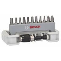 Bosch Accessories 2608522131 Bitset 12-delig Plat, Kruiskop Phillips, Kruiskop Pozidriv, Inbus, Binnen-zesrond (TX)