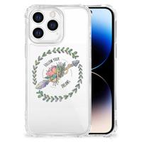 iPhone 14 Pro Stevig | Bumper Hoesje | Boho Dreams