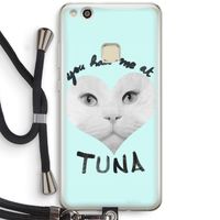 You had me at tuna: Huawei Ascend P10 Lite Transparant Hoesje met koord