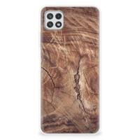 Samsung Galaxy A22 5G | Bumper Hoesje | Tree Trunk
