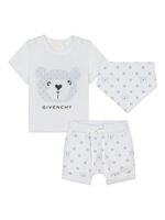 Givenchy Kids lot de trois shorts en coton 4G) - Blanc