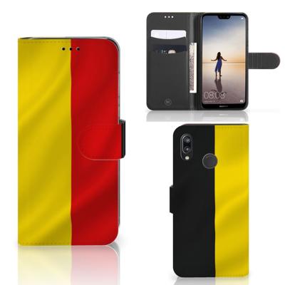 Huawei P20 Lite | Bookstyle Case | Belgische Vlag