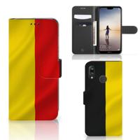 Huawei P20 Lite | Bookstyle Case | Belgische Vlag