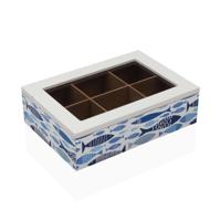 Box for Infusions Versa Aqua 2 Hout 17 x 7 x 24 cm