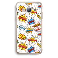 Pow Smack: Samsung Galaxy J3 (2016) Transparant Hoesje