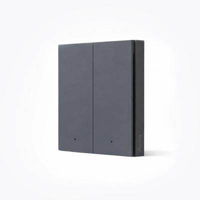 Aqara Wireless Remote Switch H1 (double rocker) - Grijs Aqara Wireless Remote Switch H1 (double rocker) - Grijs