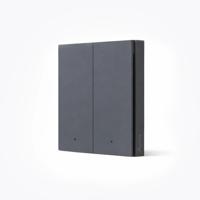 Aqara Wireless Remote Switch H1 (double rocker) - Grijs