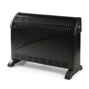 Domo DO7350CH electrische verwarming Binnen Zwart 2000 W Convector elektrisch verwarmingstoestel