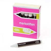 Merkkrijt wit(12)