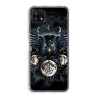 Sinister Wings: Samsung Galaxy A22 5G Transparant Hoesje